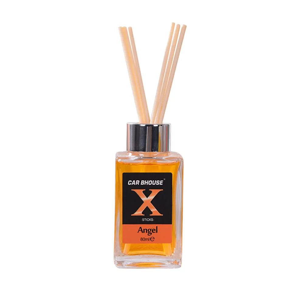 معطر سيارة 80مل، أعواد رتان طبيعية، زيوت عطرية، رائحة منعشة للسيارة، لوحة القيادة، حامل الأكواب، تحسين تجربة القيادة | 80ML Car Aromatherapy Freshener, Natural Rattan Sticks, Essential Oils, Fresh Car Fragrance, Dashboard, Cup Holder, Driving Comfort