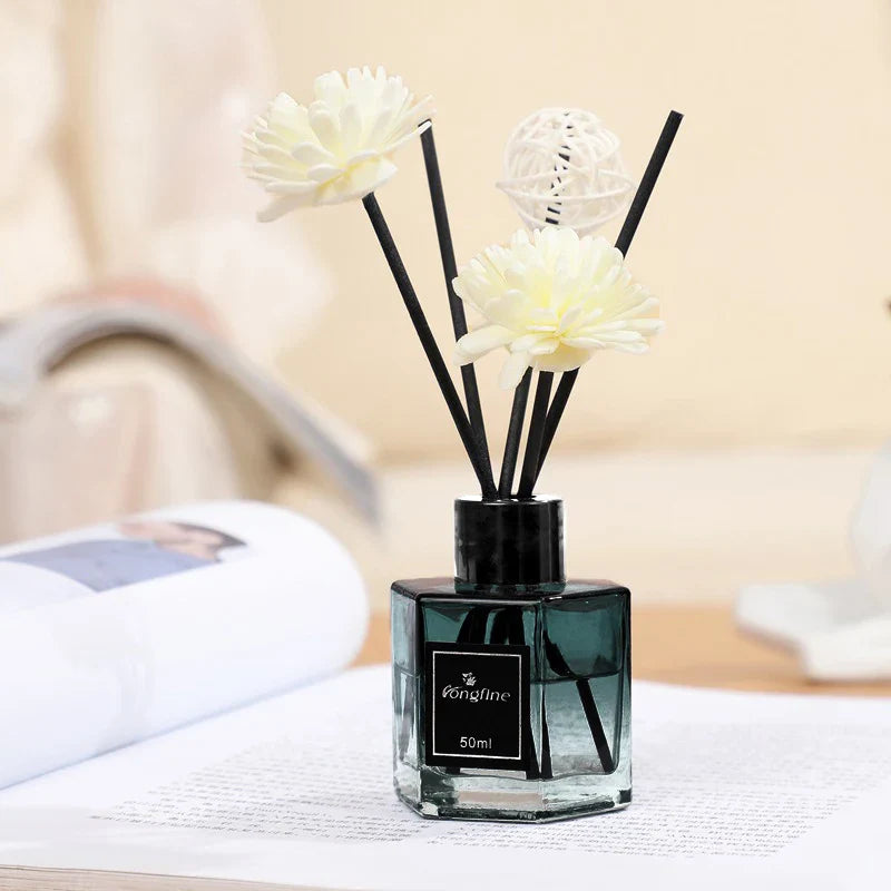 مجموعة زيوت عطرية 50مل من اللافندر والبرغموت، مهدئة وطبيعية للاستخدام المنزلي أو المكتبي | 50ml Lavender & Bergamot Essential Oil Set, Relaxing Natural Blend for Home & Office