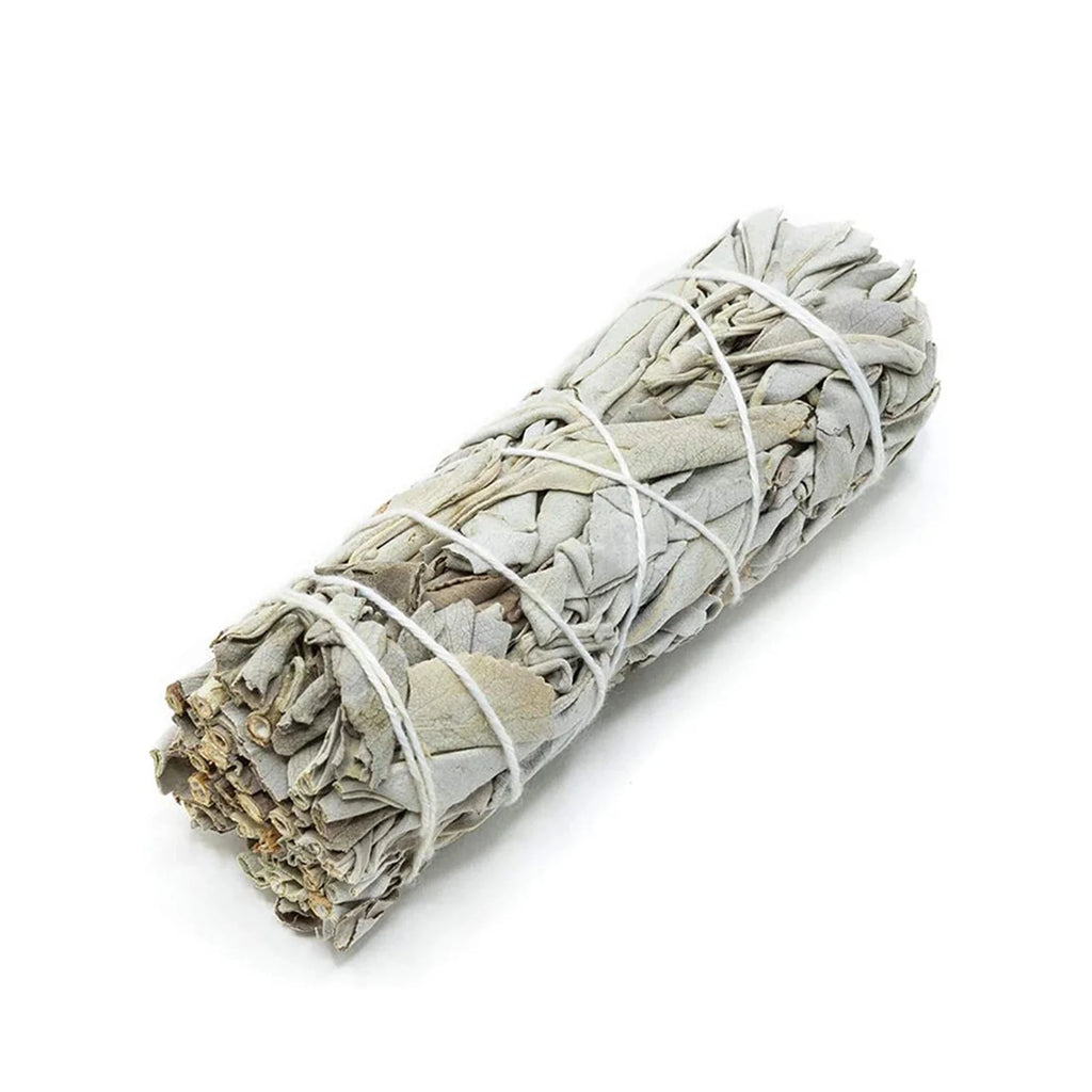 بخور الميرمية البيضاء والأعشاب للتأمل، خشب Palo Santo المقدس، حزم مربوطة يدويًا، تنقية الطاقة، توازن الهالة، التأمل، اليوغا، طقوس روحانية | White Sage & Grass Meditation Incense, Sacred Palo Santo Wood, Hand-Tied Bundles, Energy Purification, Aura Balance, Meditation, Yoga, Spiritual Rituals