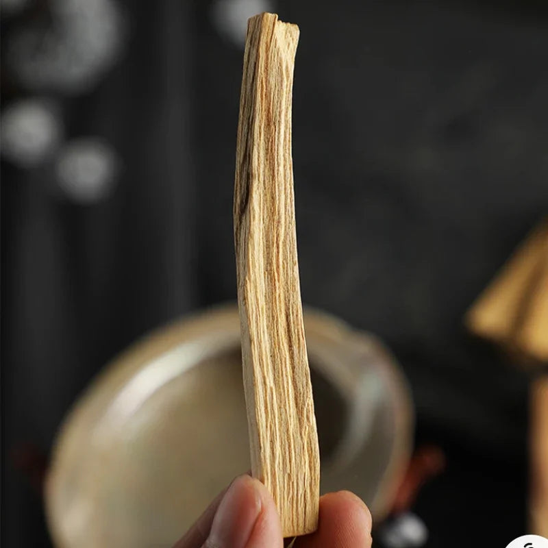 أعواد بخور Palo Santo المقدس، خشب Holy Wood الطبيعي، رائحة روحانية، التأمل، تنقية الطاقة، طقوس بوذا | Palo Santo Holy Wood Incense Sticks, Natural Sacred Wood, Spiritual Aroma, Meditation, Energy Cleansing, Buddha Rituals