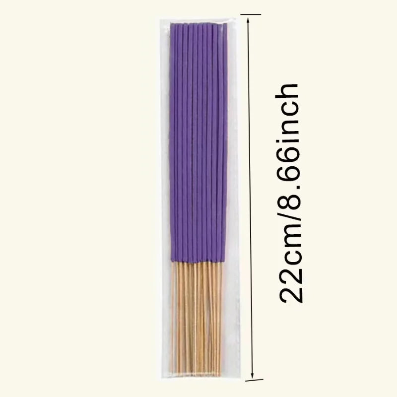 Long-burn incense sticks, Japanese Cherry Blossom, Lavender, White Sage, aromatherapy incense, meditation, yoga, home fragrance, spa, relaxation | أعواد بخور طويلة الاحتراق، كرز ياباني، لافندر، ميرمية بيضاء، للتأمل، اليوغا، العناية بالمنزل، الاسترخاء