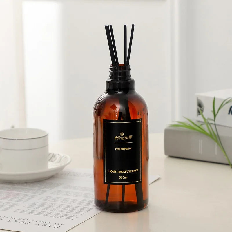 عبوة إعادة ملء معطر أعواد رتان 500مل، زيت عطري، أعواد رتان، تجديد رائحة المنزل والفندق، معطر بيئة | 500ml Reed Diffuser Refill, Aromatherapy Oil, Rattan Sticks, Home & Hotel Fragrance, Room Freshening, Spa & Hospitality
